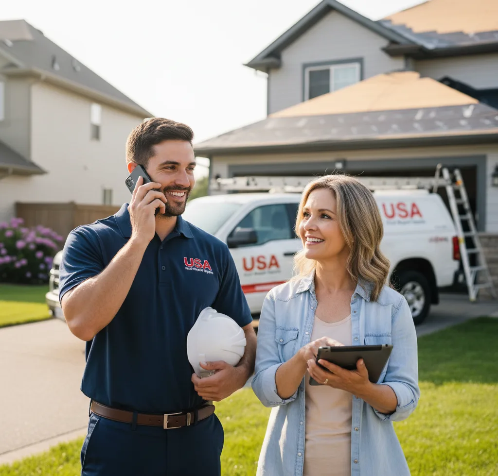USA Roof Repair Experts customer support in Norwalk